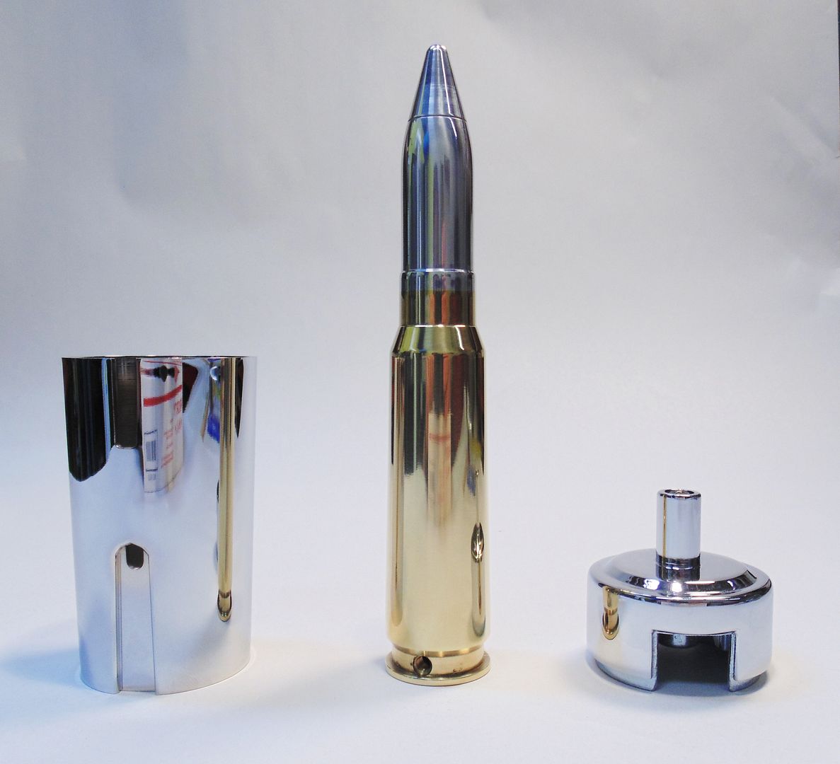 50 Cal. Bullet Shift Knob Kit 13 15 18 Speed Eaton Fuller Peterbilt